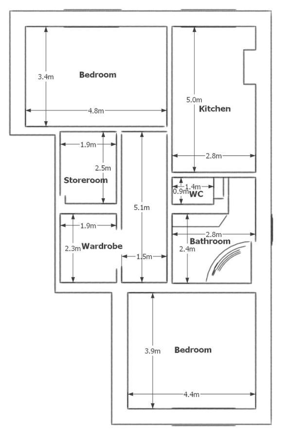Brezno 2 Izbovy Apartman Sabi Eksteriør bilde